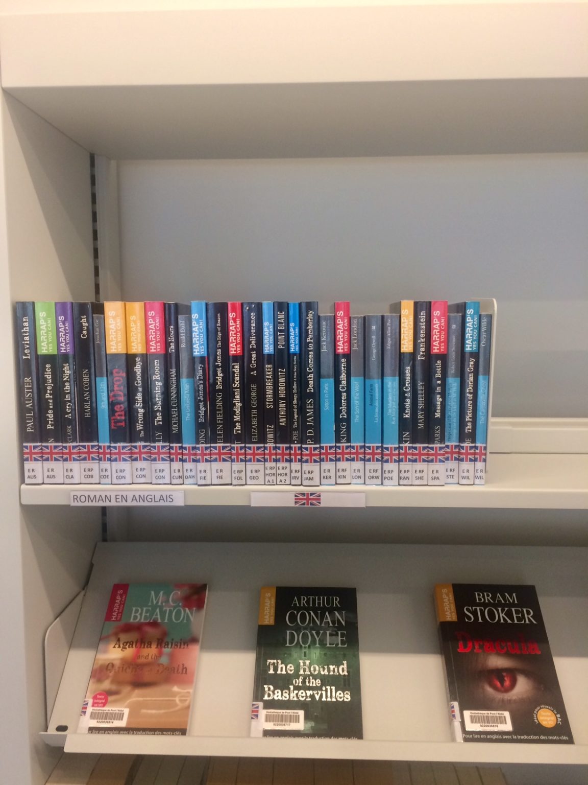 Romans en anglais  Médiathèque JulienGracq